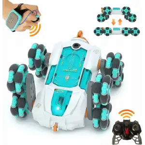 Coplus 8WD Jest Algılama Dublör Rc Arabaları - Beyaz