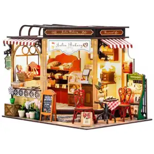 CUTEBEE DIY Ahşap Dollhouse ve Minyatür Mobilya