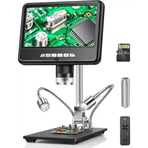 Dcorn 7 Inc 24MP LCD Dijital HDMI Mikroskop 2K -1200X