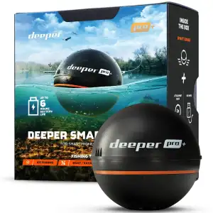 Deeper PRO+ Akıllı Sonar Yayınlanabilir ve Taşınabilir WiFi Balık Bulucu
