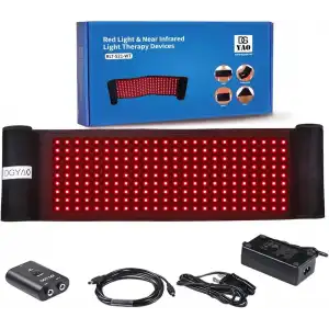 DGYAO Sırt Agrısını Gidermek için Kırmızı ve Kızılötesi Işık Terapi Kemeri