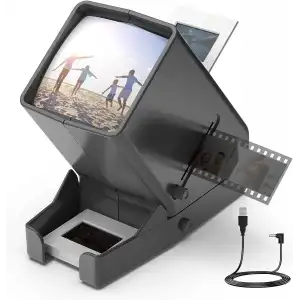 DIGITNOW 35mm Slayt Görüntüleyici, 3X Büyütme