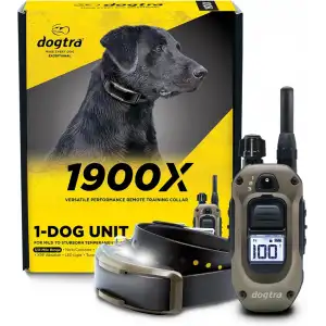 Dogtra 1900X E-Collar Eğitimi Tasması - 3/4 Mil, 16+ Kg Köpekler