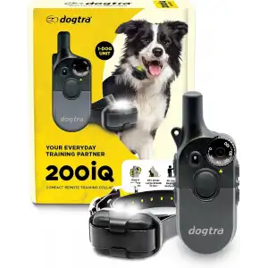 Dogtra 200iQ Uzaktan Eğitim E-Tasması 4,5+ Kg Köpekler - Gri