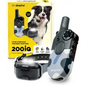 Dogtra 200iQ Uzaktan Eğitim E-Tasması 4,5+ Kg Köpekler - Soyut Mavi