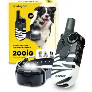 Dogtra 200iQ Uzaktan Eğitim E-Tasması 4,5+ Kg Köpekler - Zebra