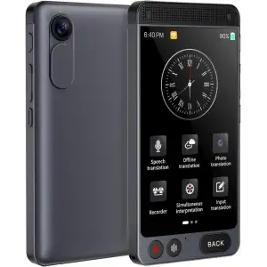 E teacher  Dil Tercüman Cihazı, 142 Dil,  İki Yönlü Gerçek Zamanlı Ses Çevirisi