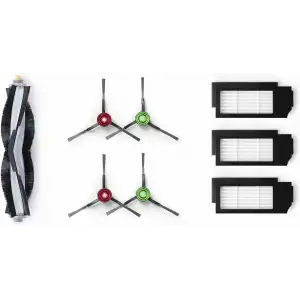 ECOVACS Aksesuar Paketi (Yedek Fırçalar ve Filtreler) - X1 Omni - Siyah