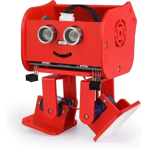 ELEGOO Penguin Bot İki Ayaklı Robot Kiti Uyumlu - Kırmızı