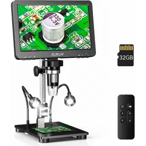 Elikliv EDM9 Pro 7 Inc HDMI Dijital Mikroskop, 1200X Büyütme