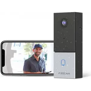 FOSCAM 2K/4MP Görüntülü Kapı Zili Kamerası DBW5