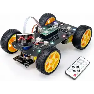 FREENOVE 4WD Araç Kiti (Dahil) Raspberry Pi Pico W İçin