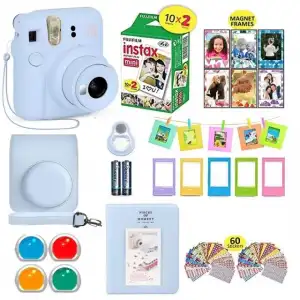 Fujifilm Instax Mini 12 Kamera Paketi - Mavi