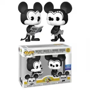 Funko Disney Mickey Fare ve Minnie Fare Figürü