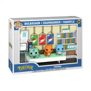 Funko Pop! Moments Deluxe Pokemon - Bulbasaur, Charmander, Squirtle