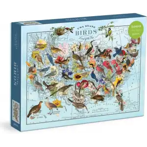 Galison Kelebek Görünümlü Dünya Haritası Puzzle