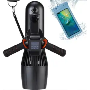 Geneinno 30m Su Geçirmez, Çantalı Su Altı Scooter, 500W RC Sup Motor