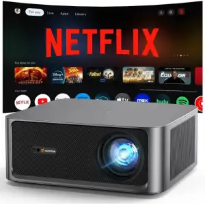 HAPPRUN 2500 ANSI Lümen 4K UHD Akıllı Projektör