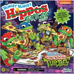Hasbro Hungry Hungry Hippos: Teenage Mutant Ninja Kaplumbağa Edition Oyunu