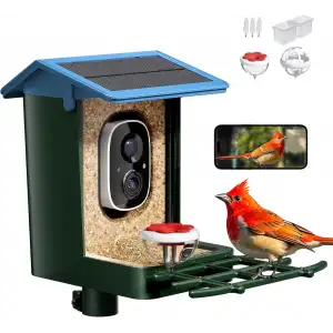 Heapets Kamera, Güneş Enerjili 2K HD Video - Mavi