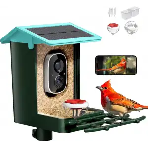 Heapets Kamera, Güneş Enerjili 2K HD Video - Nane Mavisi