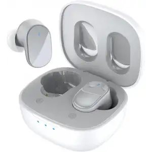 HTC True Kablosuz Kulaklıklar - Bluetooth 5.3, Kulak İçi Kulaklık - Beyaz