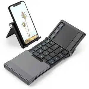 iClever Hassas TouchPadli Katlanır Bluetooth Klavye