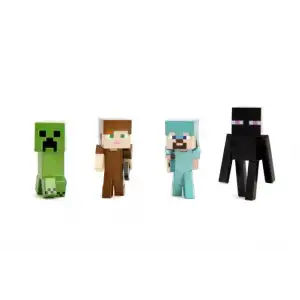 Jada Toys Minecraft Legends 4lü Paket Döküm Figürler