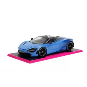 Jada Toys Pembe Slips 1:24 W2 McLaren 720S Die-Cast Araba Tabanlı