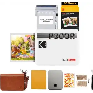 KODAK Mini 3 Retro 4PASS Taşınabilir Fotoğraf Yazıcısı