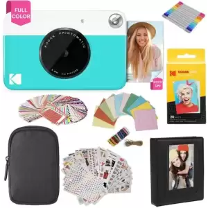 KODAK Printomatic Tam Renkli Anında Baskı Dijital Fotoğraf Makinesi - Başlangıç ​​Paketi