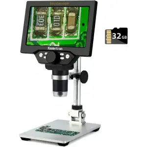 Koolertron 12MP 1-1200X Büyütme 7 Inc LCD Dijital Mikroskop