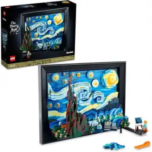 LEGO Ideas Vincent Van Gogh Yıldızlı Gece Yapı Seti
