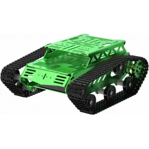 LewanSoul 2WD Motorlu Tank Araba Şasi Kiti - Şok Emici Robot