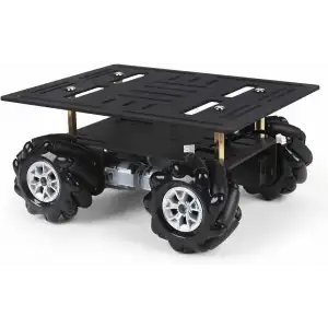 LewanSoul Mecanum Şasi Araç Kiti - Alüminyum Alaşımlı Çerçeve