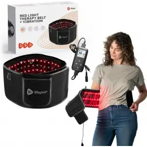 Lifepro Kırmızı Işık Terapi Kemeri - Vücut, Kas Rahatlatma, İltihaplanma İçin