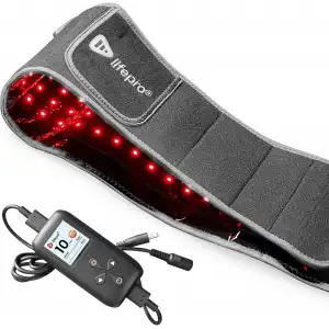 Lifepro Kızılötesi Kırmızı Işık Terapi Kemeri - Kas Rahatlama - Gri