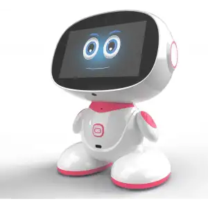 Misa 2 Çocuklar İçin Yapay Zeka Destekli Akıllı Robot - STEM Öğrenme ve Eğitim Robotu - Pembe