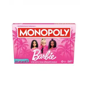 Monopoly - Barbie Ekstra Eğlence ile Renkli Aile Oyunu
