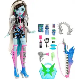 Monster High Bebek Güçlendirilmiş Frankie Stein Rockstar