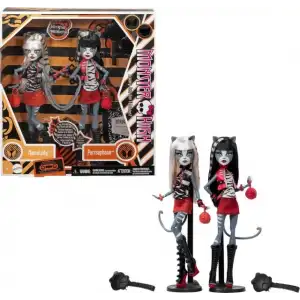Monster High Boo-riginal Creeproduction Meowlody ve Purrsephone Bebekleri