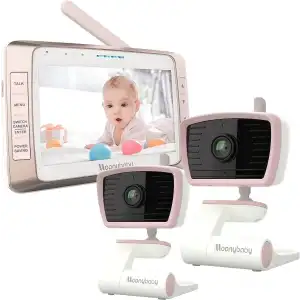 Moonybaby 5 Uzun Menzilli 2 Kameralı Bebek Monitörü, WiFi Gerekmez