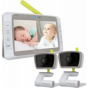 Moonybaby Split 50 Düşük EMF Kablosuz Bebek Monitörü - 2 Kamera