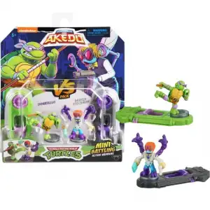 MOOSE TOYS LLC Mutant Ninja Kaplumbağalar Paketi 2 Figürler