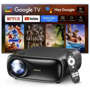 NexiGo PJ40 Ultra Dış Mekan Netflix Projektörü, 800 ANSI Lümen