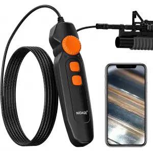 NIDAGE Namlu Deliği Temizleme Denetimleri için Yan Görüş Aynası - 1m