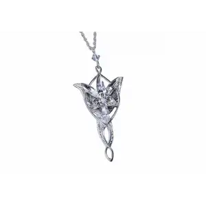 Noble Collection Arwen Evenstar Kolye Gümüş Kaplama