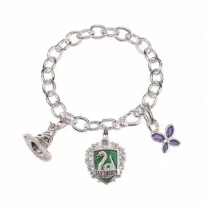 Noble Collection Lumos Harry Potter Slytherin Charm Bileklik