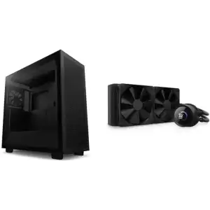 NZXT CM-H71FB-01 ATX Hızlı Çıkarılan Temperli Cam Yan Panel Mid Tower PC Oyun Kasası