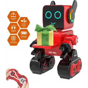 Okk Robot Oyuncak, Dokunmatik ve Ses Kontrolü ile Akıllı RC Robot Kiti